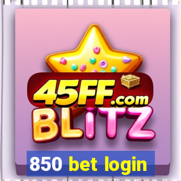 850 bet login